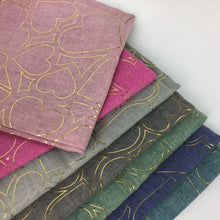 Load image into Gallery viewer, Heart Foil Scarf | Light Pink