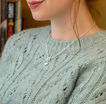 Load image into Gallery viewer, T-Bar & Heart Necklace