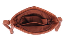 Load image into Gallery viewer, Multi Zip Pocket Crossbody Bag |. Purple