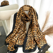 Load image into Gallery viewer, Satin Summer Scarf | Animal Print