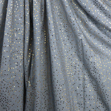 Load image into Gallery viewer, Dove Grey Scarf With Metallic Foil Speckle Print