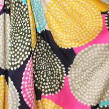 Load image into Gallery viewer, Bamboo Scarf With Black & Pink Dotty Circle Print