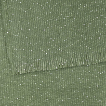 Load image into Gallery viewer, Khaki Scarf With Sequin Detail