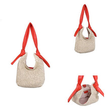 Load image into Gallery viewer, Red Cuckoo Woven Shoulder Bag