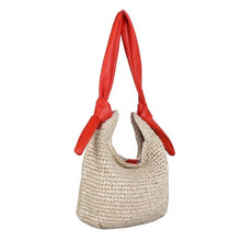 Load image into Gallery viewer, Red Cuckoo Woven Shoulder Bag