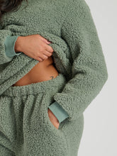 Load image into Gallery viewer, Green Borg Jumper & Wide Leg Lounge Set