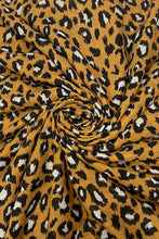 Load image into Gallery viewer, Leopard Print Tassel Scarf
