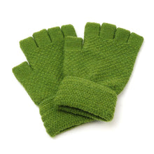 Load image into Gallery viewer, Fingerless Gloves | Lime Green