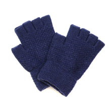Load image into Gallery viewer, Fingerless Gloves | Navy