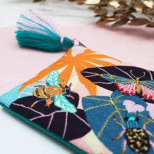 Load image into Gallery viewer, Luxe Bug & Butterfly Coin Purse / Pouch