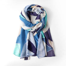 Load image into Gallery viewer, Eco Style | Multicolour Leaves Blue