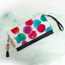 Load image into Gallery viewer, Paint Spotty Clutch Bag