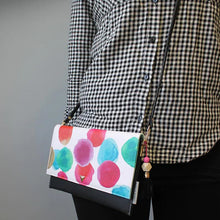 Load image into Gallery viewer, Paint Spotty Clutch Bag