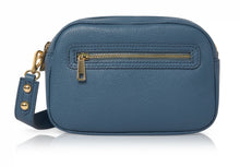 Load image into Gallery viewer, Leather Crossbody Bag | Double Zipped Camera Bag