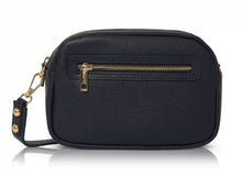 Load image into Gallery viewer, Leather Crossbody Bag | Double Zipped Camera Bag