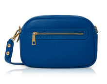 Load image into Gallery viewer, Leather Crossbody Bag | Double Zipped Camera Bag