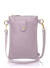 Load image into Gallery viewer, Leather Slim Pouch Phone / Crossbody Bag