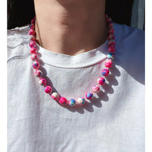 Load image into Gallery viewer, Natural Stone Summer Necklace