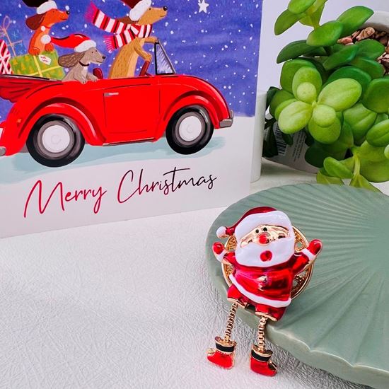 Santa Magnetic Brooch