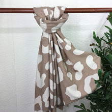 Load image into Gallery viewer, Abstract Fine Scarf | Taupe

