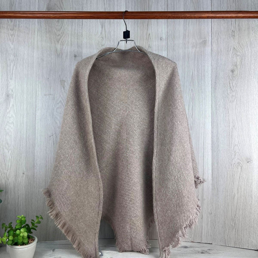 Fine Winter Wrap | Taupe
