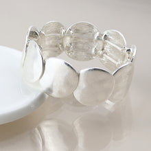 Load image into Gallery viewer, Worn Disc Stretch Bracelet
