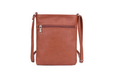Load image into Gallery viewer, Multi Zip Pocket Crossbody Bag |. Purple
