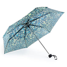 Load image into Gallery viewer, Teal Mix Dot Print Recycled Umbrella
