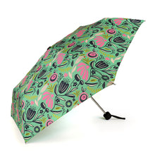 Load image into Gallery viewer, Recycled Green Mix Floral Print Umbrella
