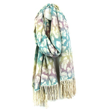 Load image into Gallery viewer, Pastel Mix Ombre Animal Print Reversible Scarf
