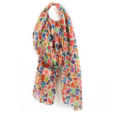 Load image into Gallery viewer, Recycled Multicolour Animal Print Scarf
