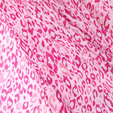 Load image into Gallery viewer, Pink Mix Animal Print &amp; Metallic Overlay Scarf
