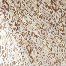 Load image into Gallery viewer, Beige Mix Animal Print Metallic Overlay Scarf
