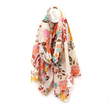 Load image into Gallery viewer, Pretty Summer Floral Scarf
