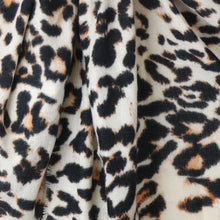 Load image into Gallery viewer, Beige Mix Soft Animal Print Scarf
