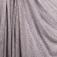 Load image into Gallery viewer, Soft Grey Scarf With Metallic Speckle Print

