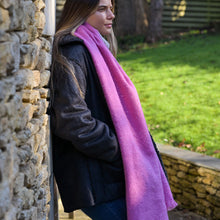 Load image into Gallery viewer, Pink Scarf With Sequin Detail
