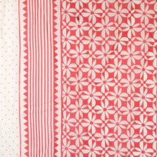 Load image into Gallery viewer, Coral Graphic Repeat Print Cotton Scarf
