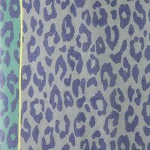 Load image into Gallery viewer, Recycled Green &amp; Grey Mix Animal Print Scarf
