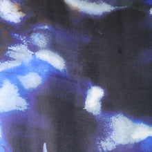 Load image into Gallery viewer, Recycled Navy Mix Ink Print Scarf
