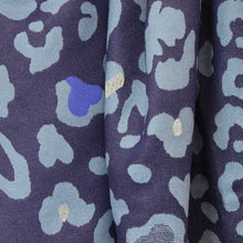 Load image into Gallery viewer, Navy Mix Animal Print Scarf

