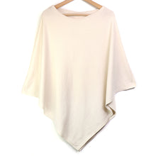 Load image into Gallery viewer, Recycled Blend Poncho - Cream

