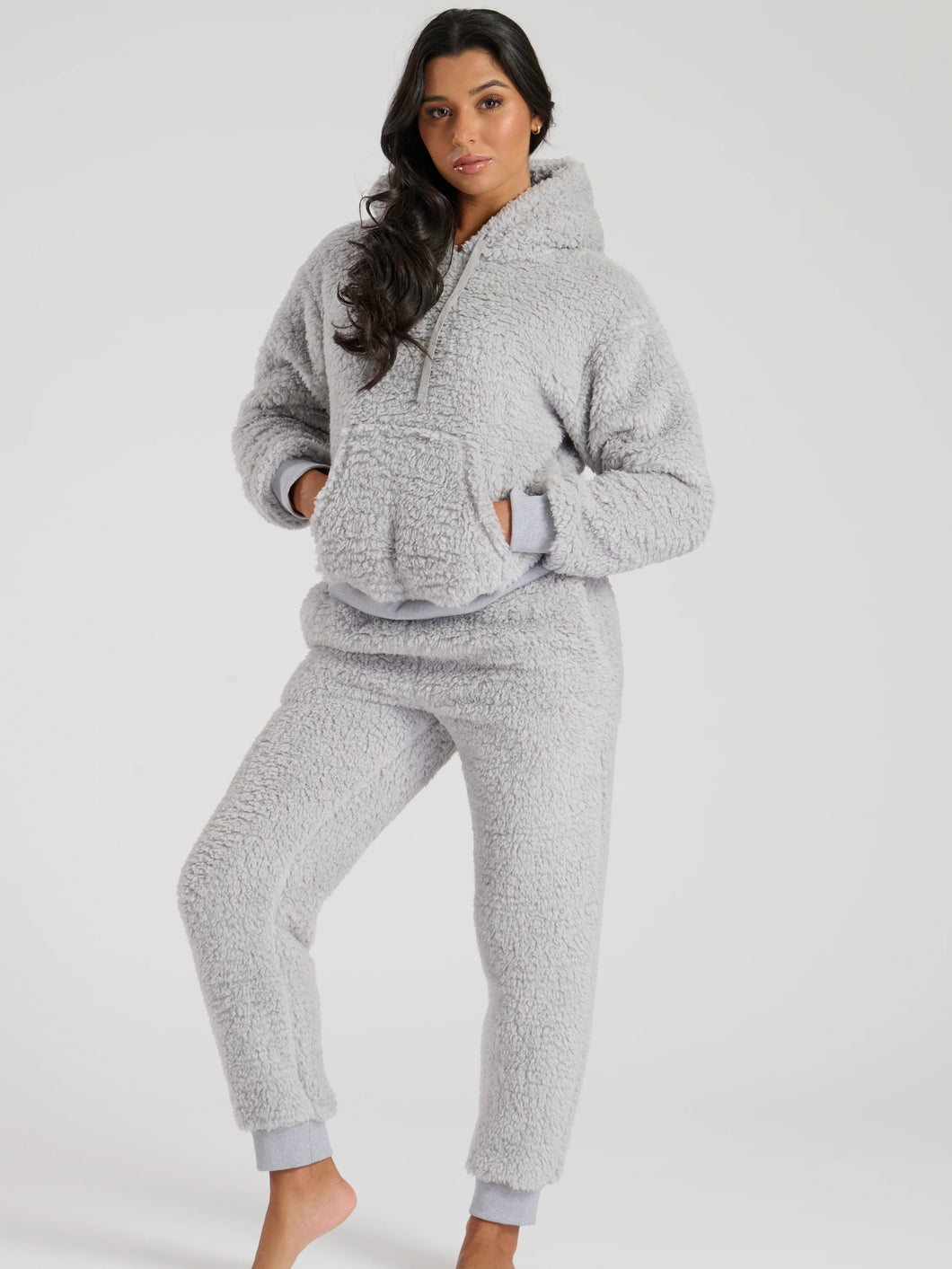 Silver Borg Jumper & Jogger Set