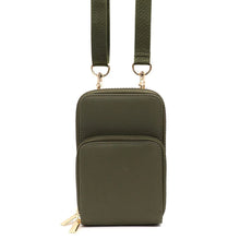 Load image into Gallery viewer, Recycled Nylon Phone Bag | Khaki

