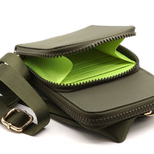 Load image into Gallery viewer, Recycled Nylon Phone Bag | Khaki

