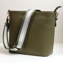 Load image into Gallery viewer, OIive Vegan Leather Bag &amp; Strap
