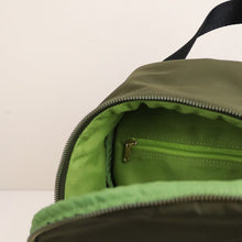 Load image into Gallery viewer, Olive Recycled Backpack
