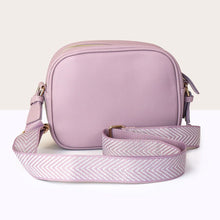 Load image into Gallery viewer, Vegan Leather Camera Bag With Strap | Lilac
