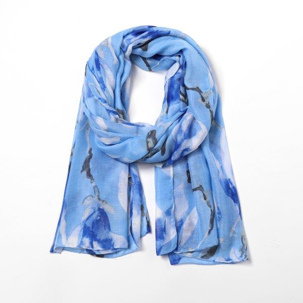 Eco Style Scarf | Pastel Blue