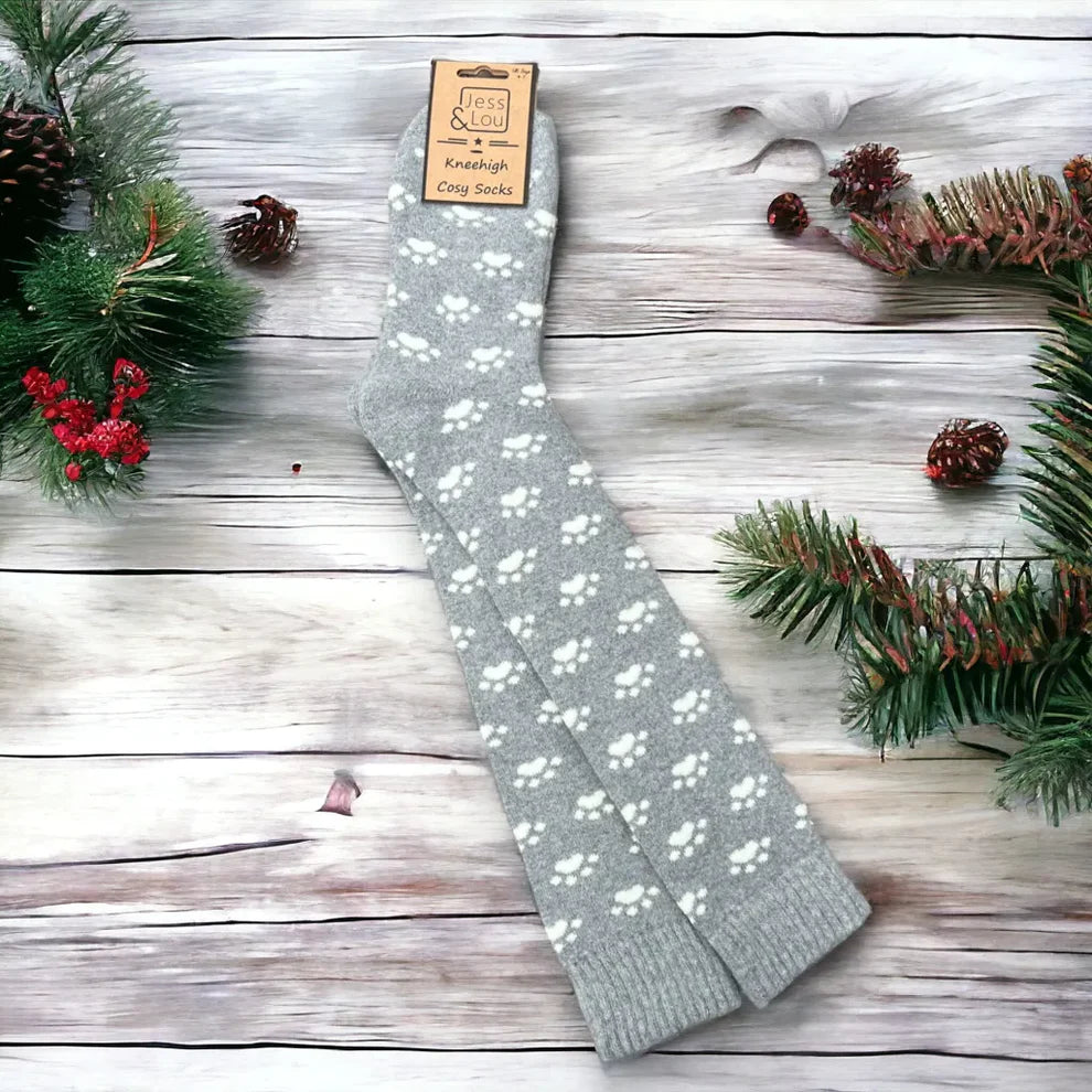 Playful Paws Knee High Socks
